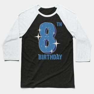 8th birthday for boys Baseball T-Shirt